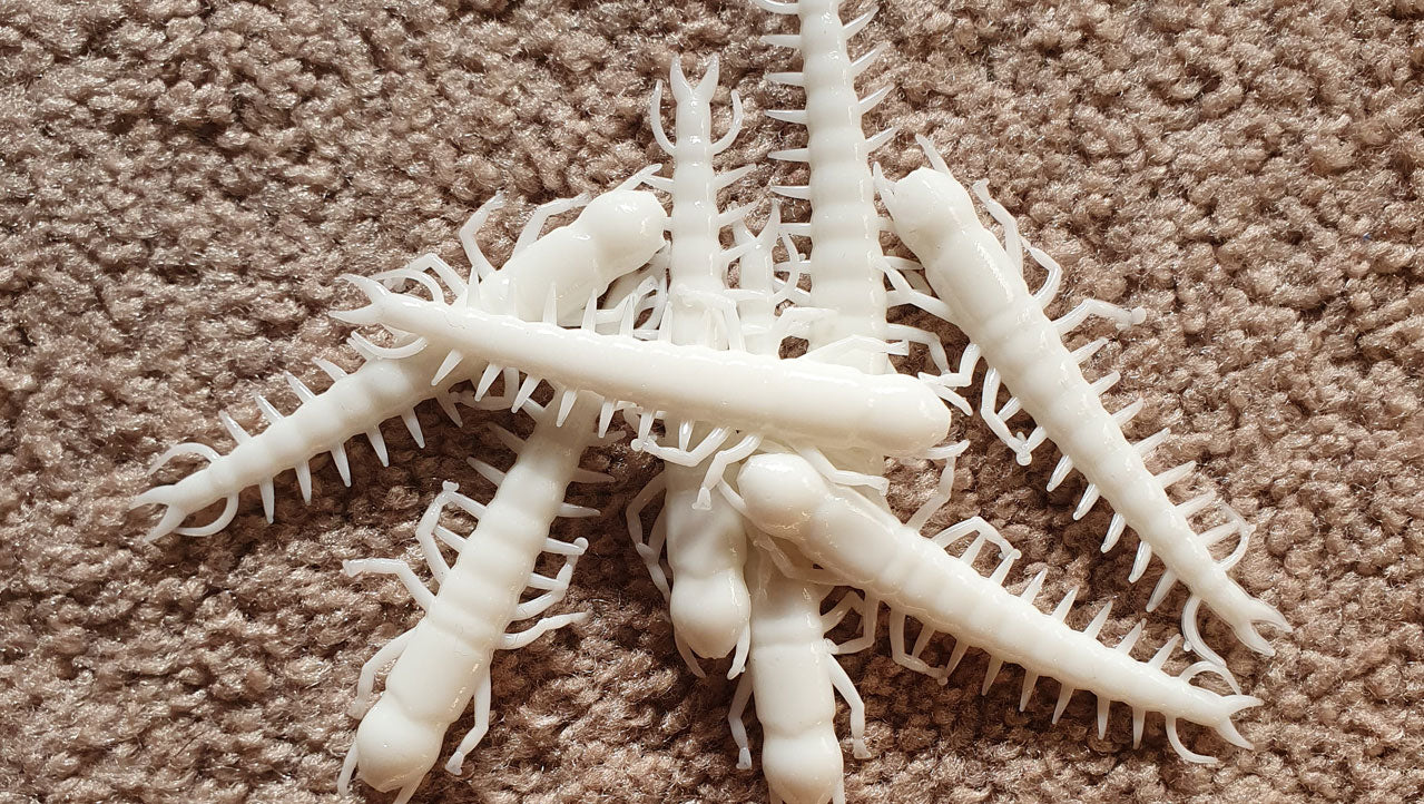 soft plastic hellgrammites for fishing