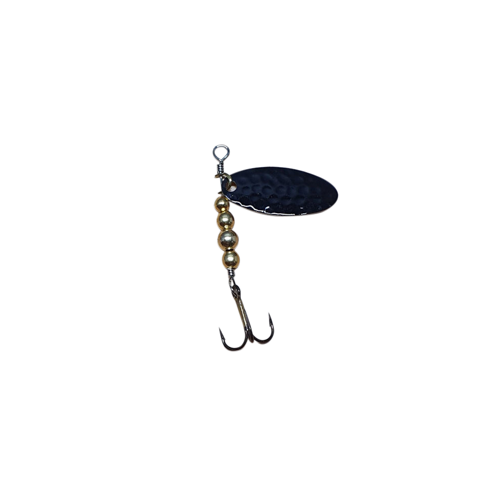 black gold swiss swing spinner