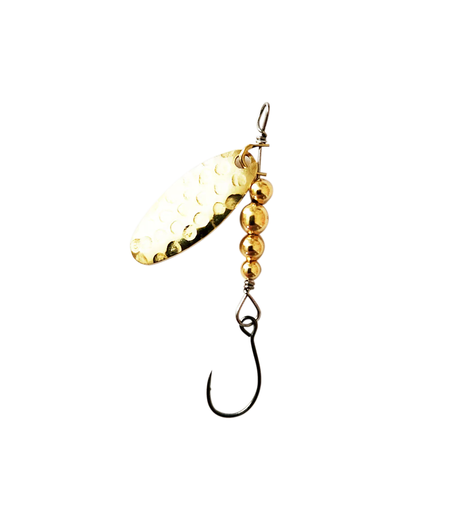 single hook swiss swing spinner lure