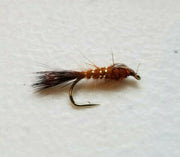 brown hare's ear nymph