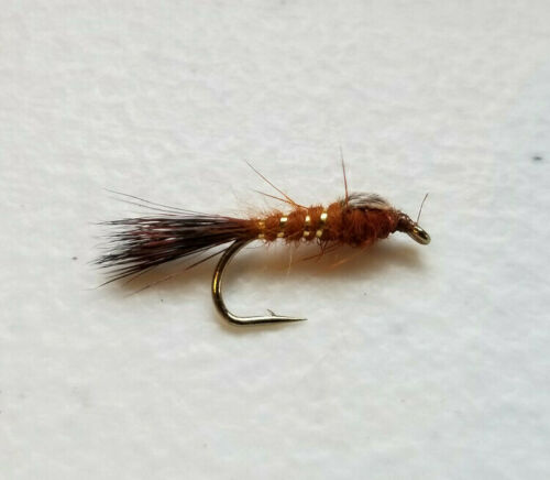 brown hare's ear nymph