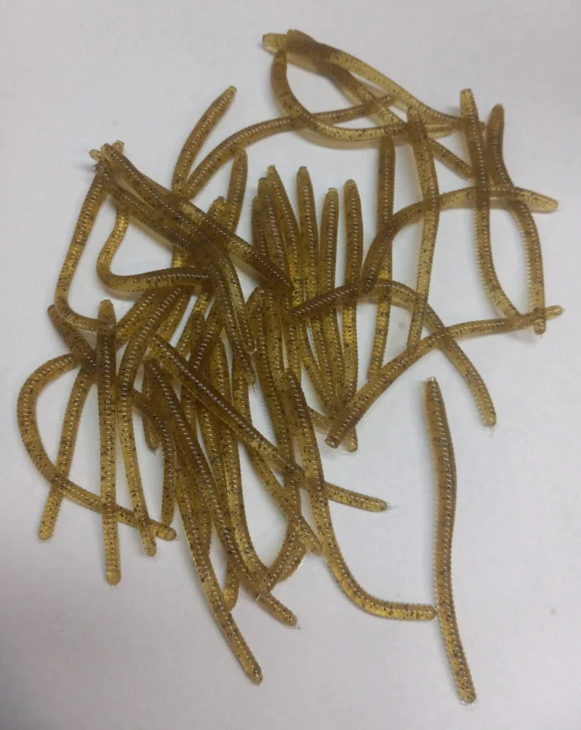 green pumpkin trout worms