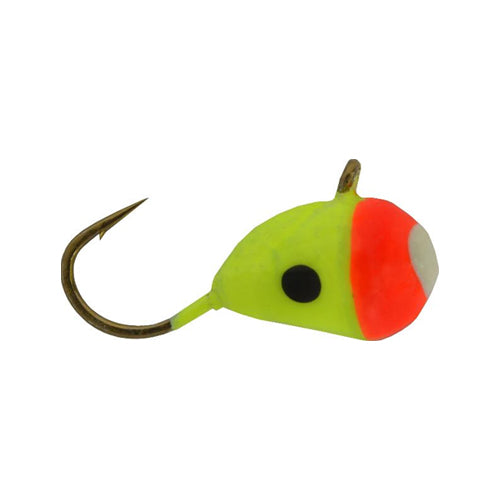 chartreuse orange marmooska jig