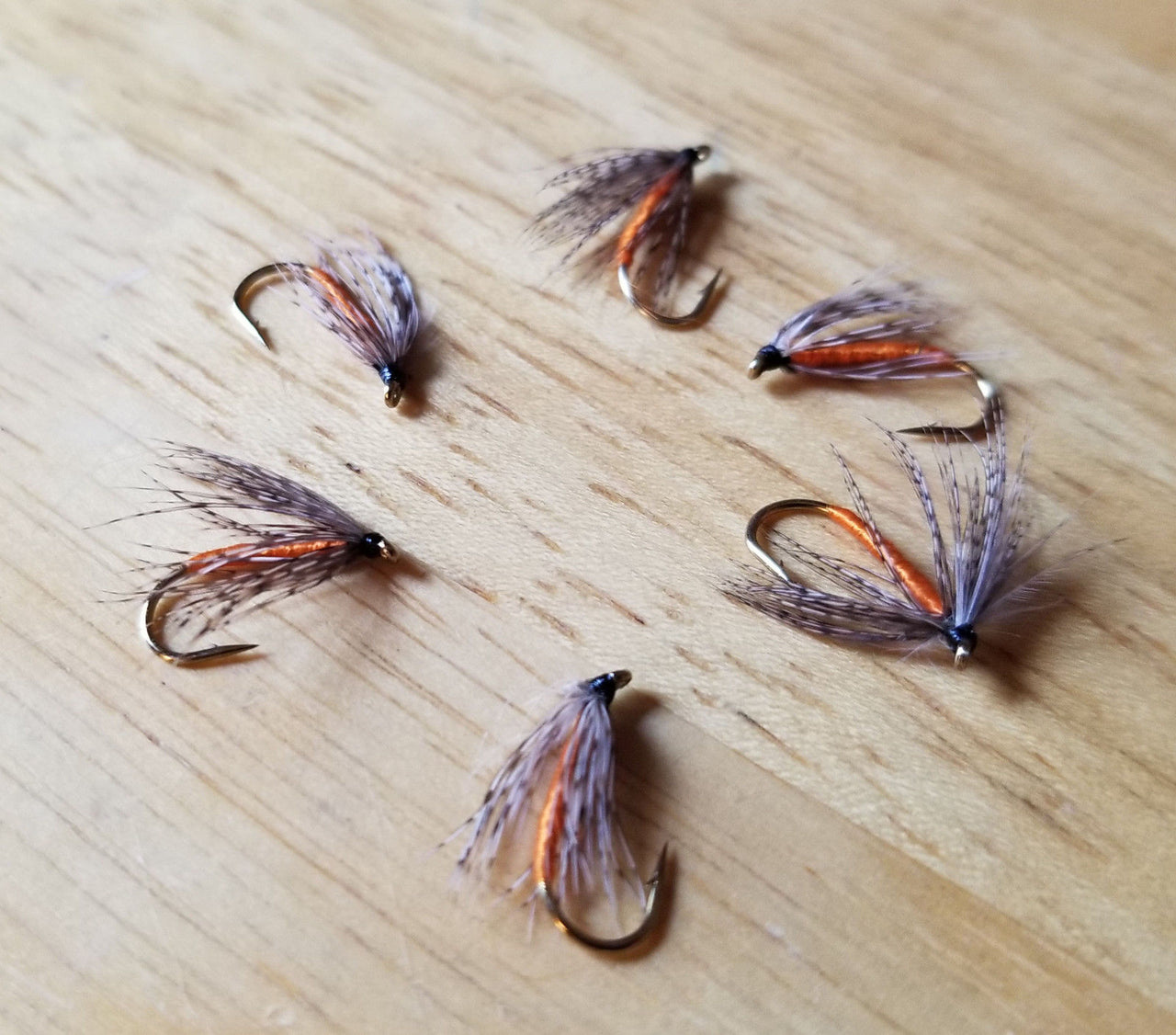 Partridge and Orange wet fly