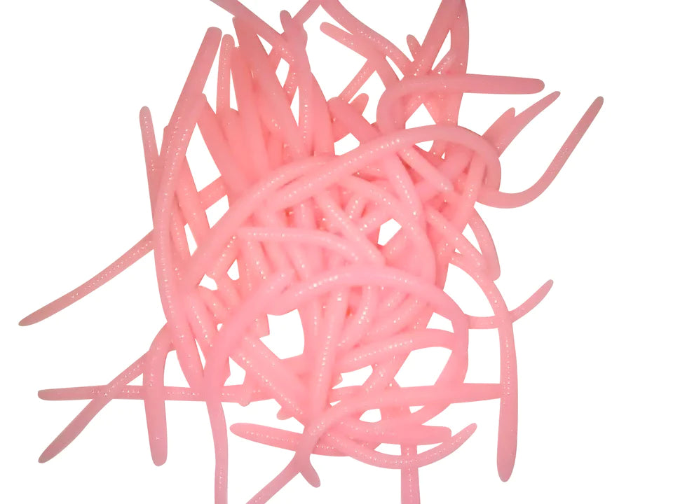 pink trout worms