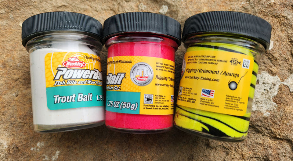 How to catch trout on Powerbait dough