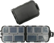 open and shut mini tackle box
