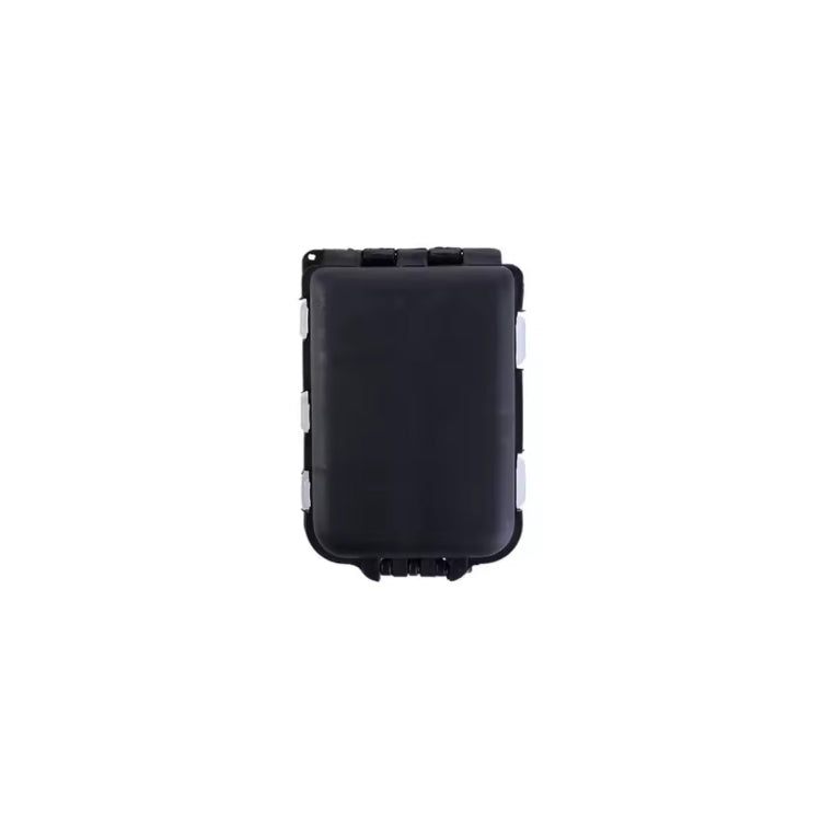 black tackle box