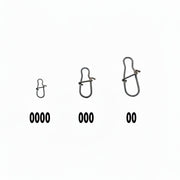 small duo lock snaps for fishing