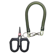fisherman scissors with coil