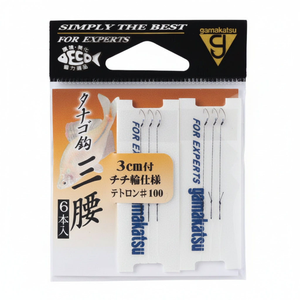 gamakatsu tetron micro fishing tanago hooks