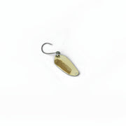 gold micro fishing spoon