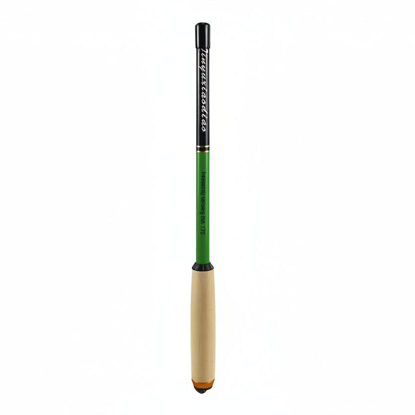 green micro fishing rod