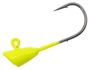 chartreuse trout magnet jig head