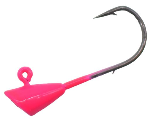 pink trout magnet jig head