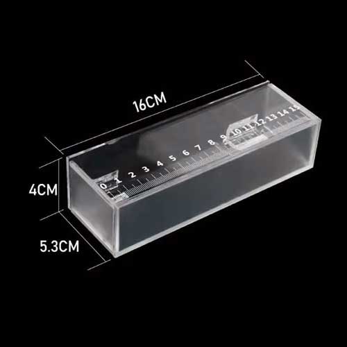 Fish View Box Transparent Micro Fish Viewing Box