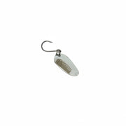 small silver fishing spoon