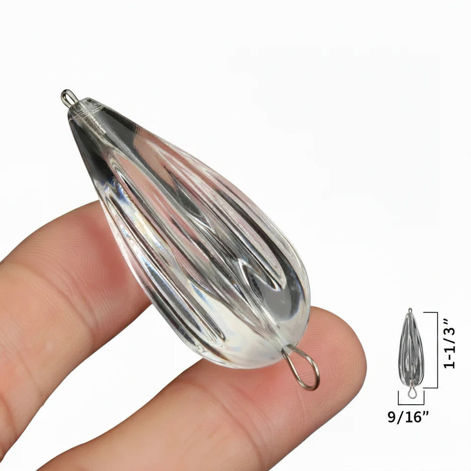 sinking casting bubble in hand