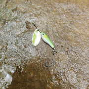 ayu color smith niakis spinner on a rock