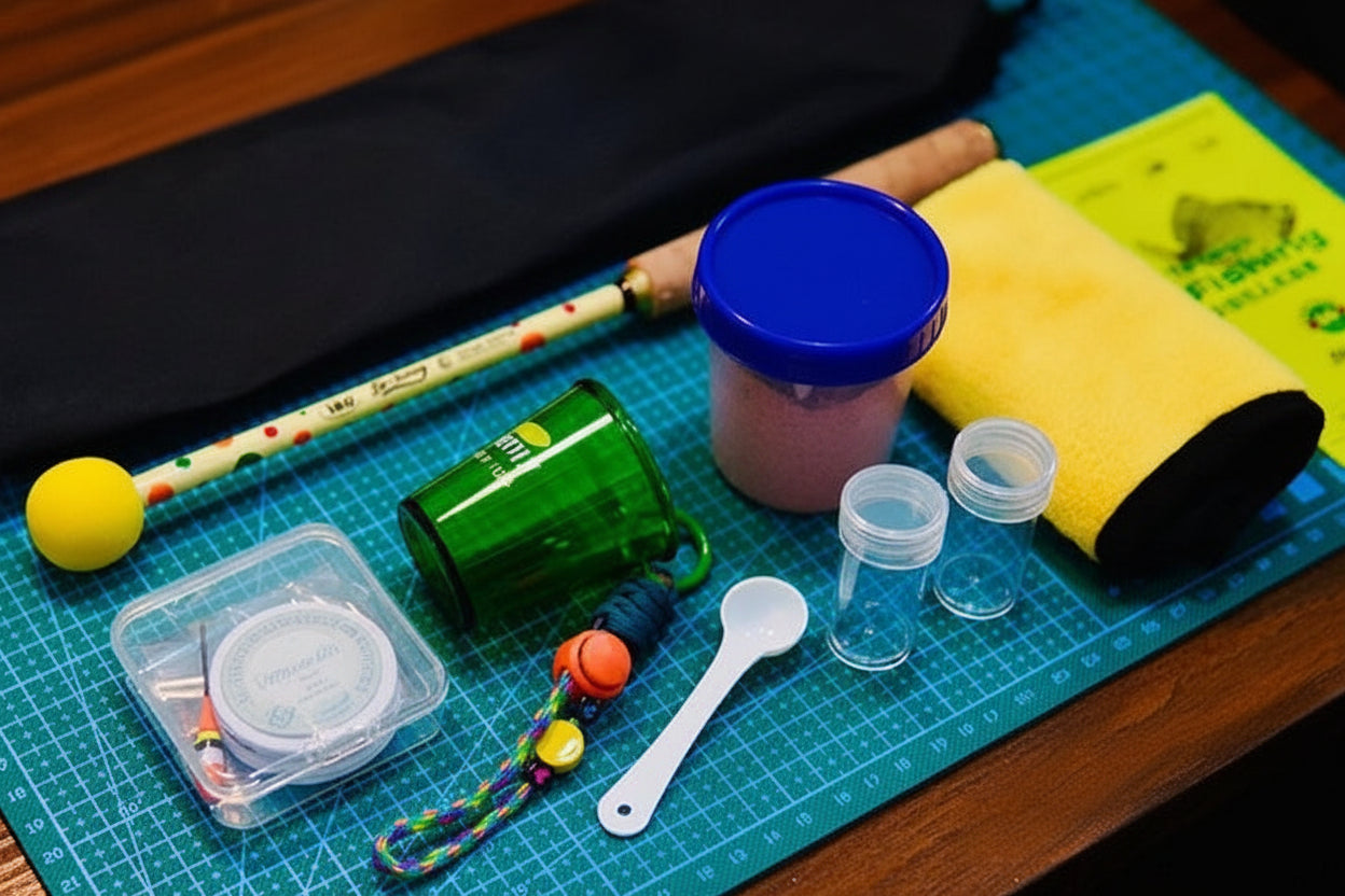 soft case micro fishing kit
