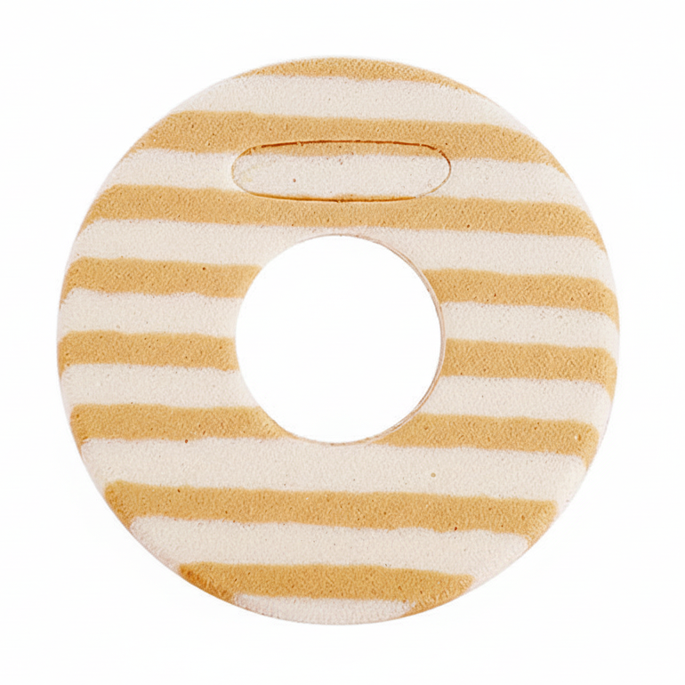 wood grain foam fishing rig winder keeper