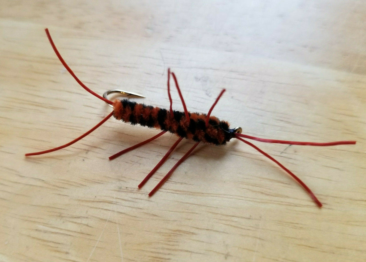 Black and Brown Rubber Legs Nymph