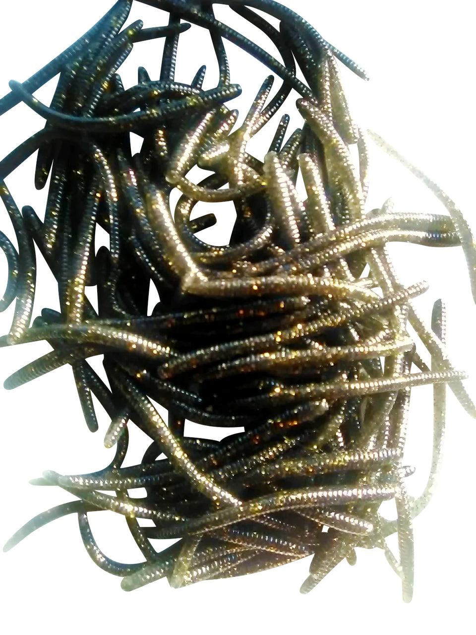 Unscented custom trout worms