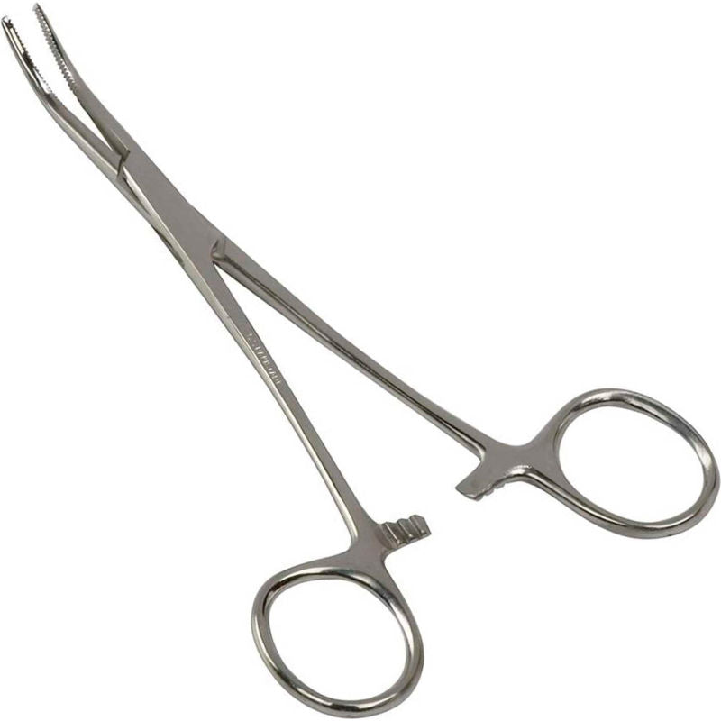 5" Curved Forceps