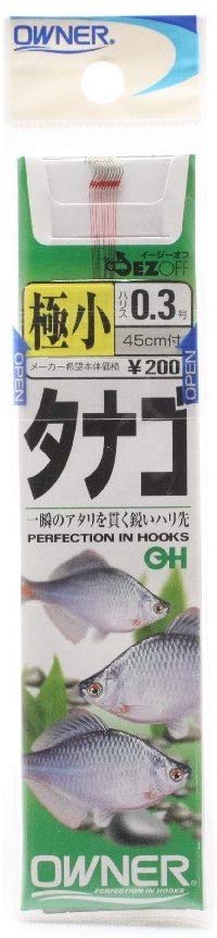 Owner Snelled Tanago Microfishing Hooks Owner Snelled Tanago Microfishing Hooks
