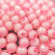disco peach fishing beads