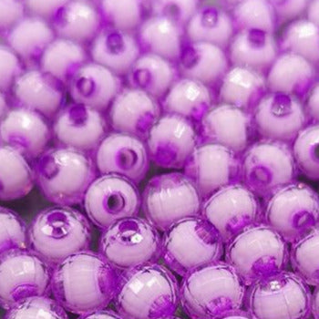 disco indigo fishing beads