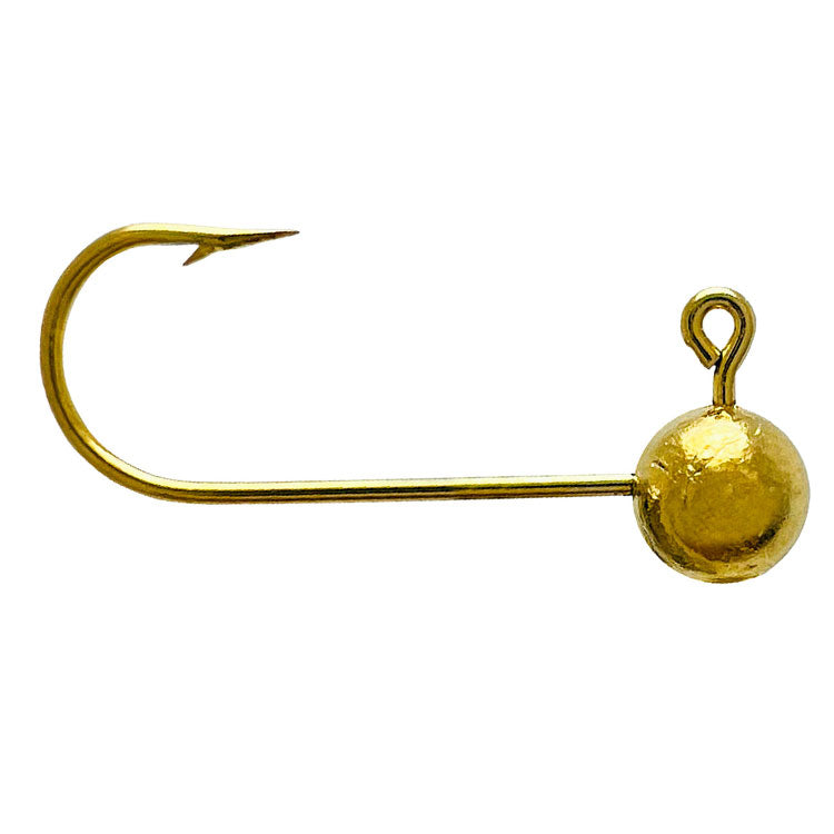 Gold ball jig heads