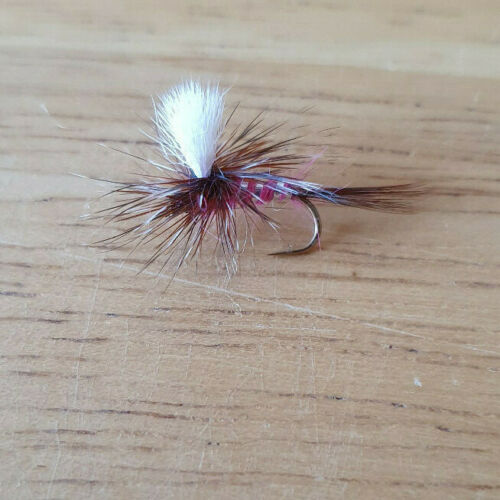 Pink Adam's Parachute Dry Fly