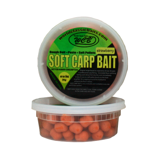 strawberry soft carp bait