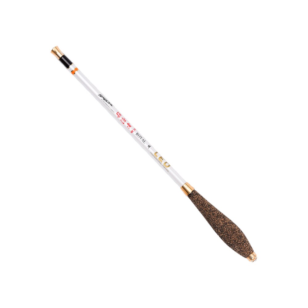 White Royal carbon fiber telescopic microfishing rod with cork handle